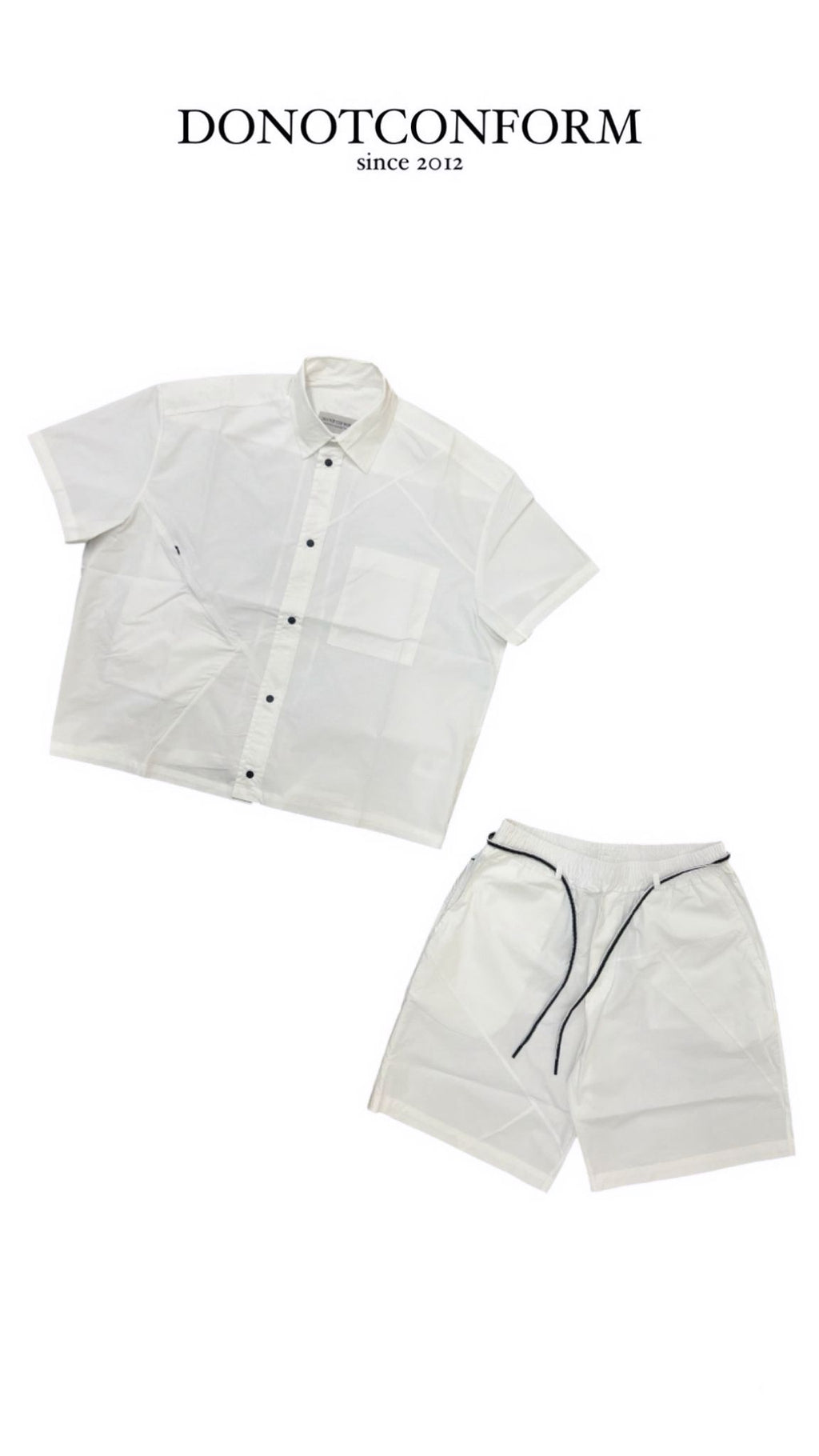 Coordinato DNC Shirt Bianco