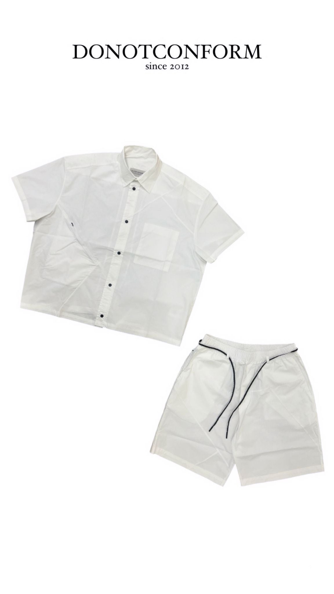 Coordinato DNC Shirt Bianco