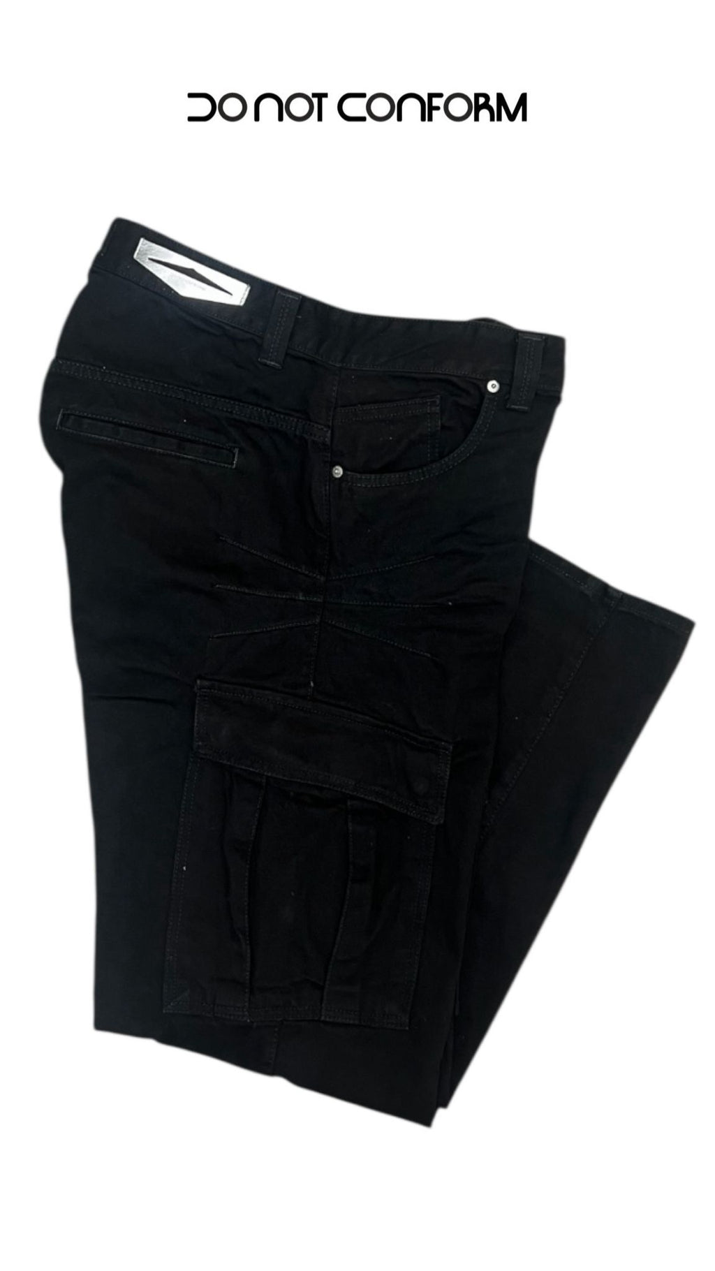Baggy Cargo Black 2030 DNC