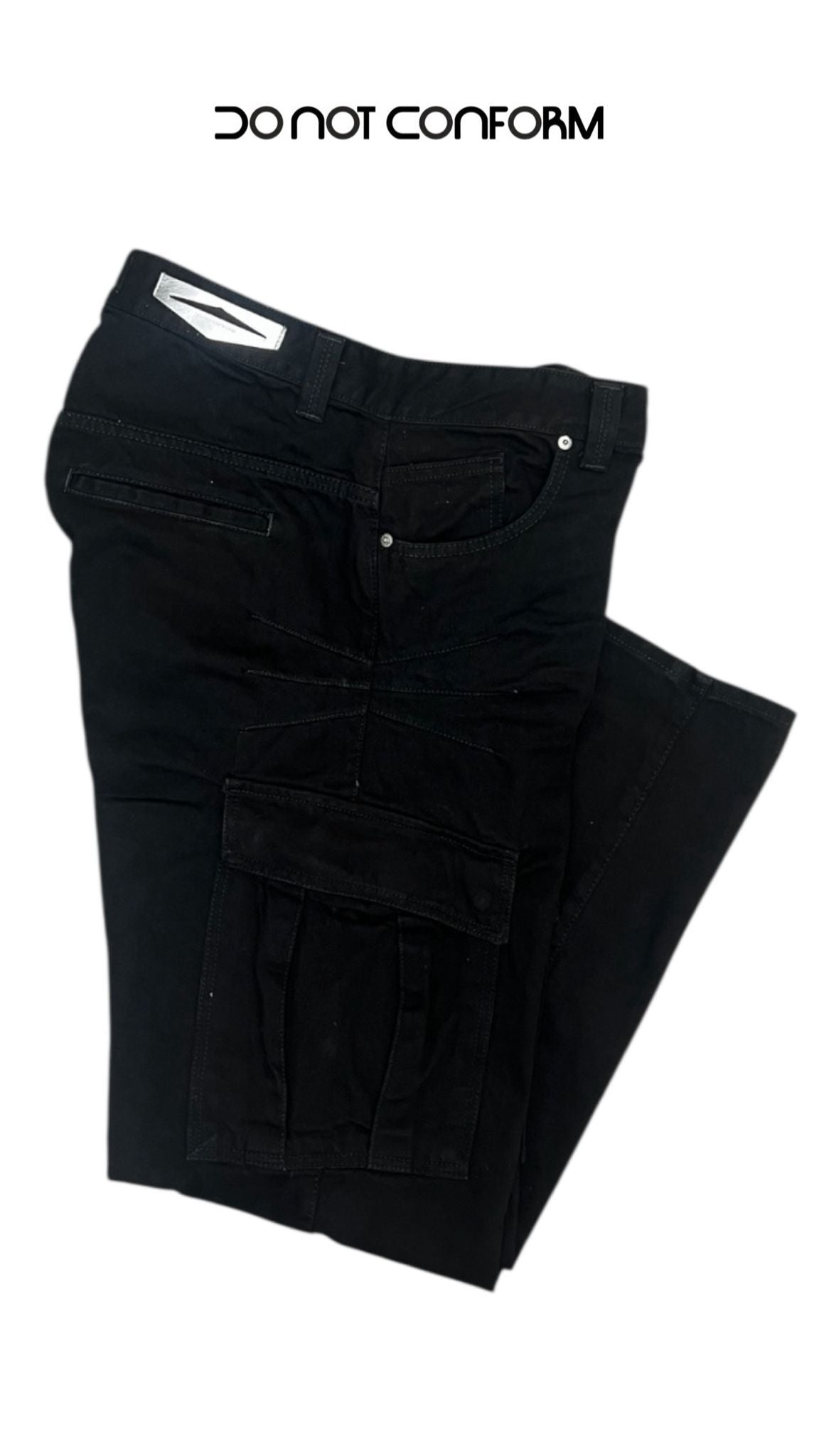Baggy Cargo Black 2030 DNC