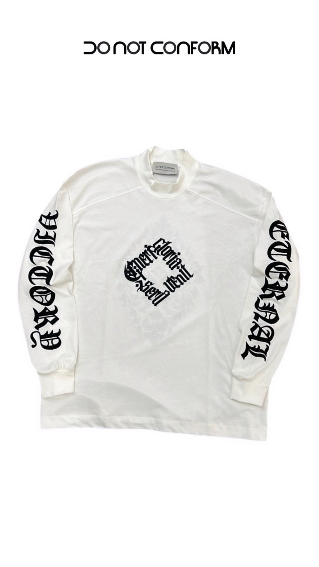 Tee Longsleeve “Gloria” White
