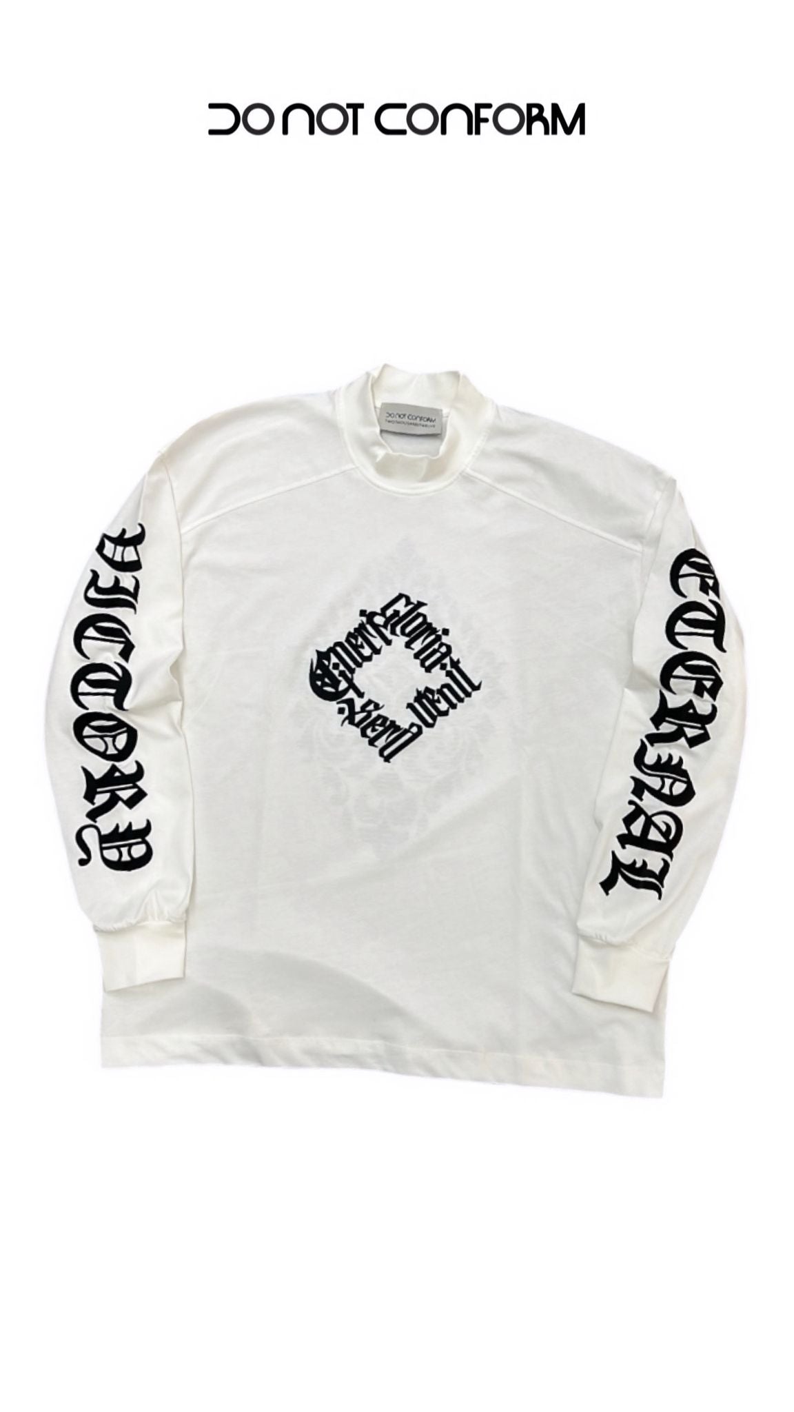 Tee Longsleeve “Gloria” White