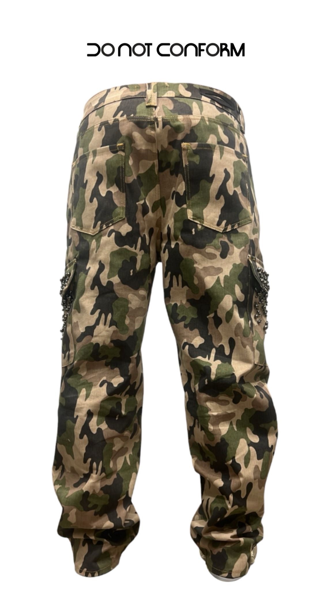 Jeans Baggy Military Cargo