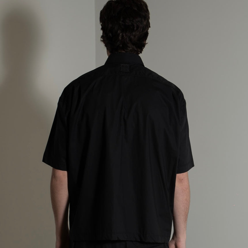 Shirt GAVENSEMBLE Zip Nera