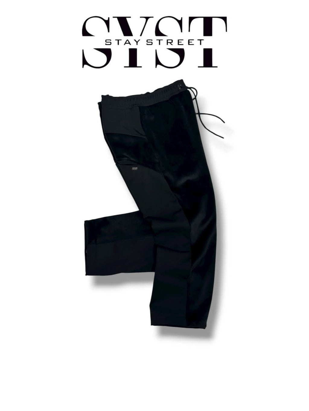 Tracksuite Ciniglia Black SYST