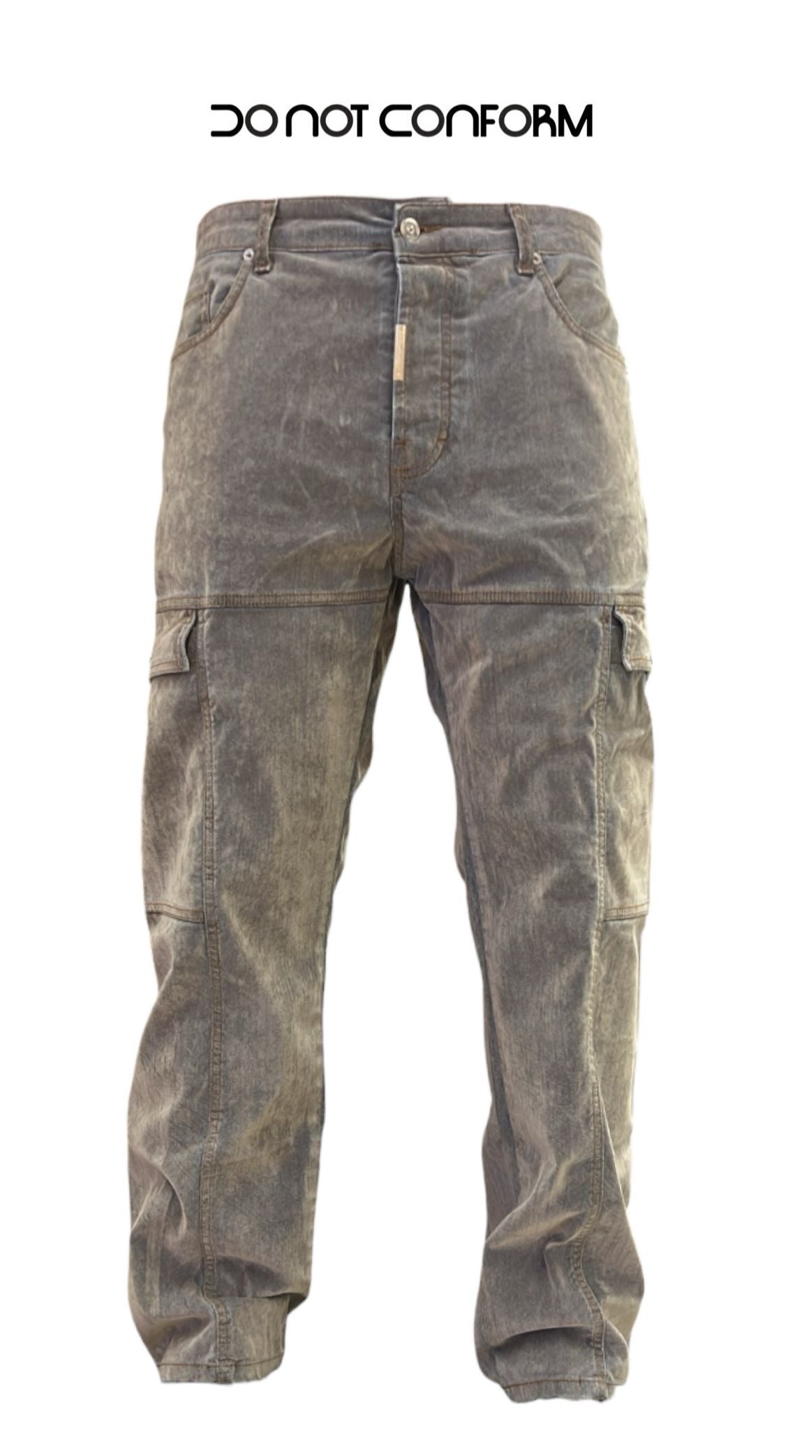 Coordinato DENIM VELVET WASH BEIGE/GREY