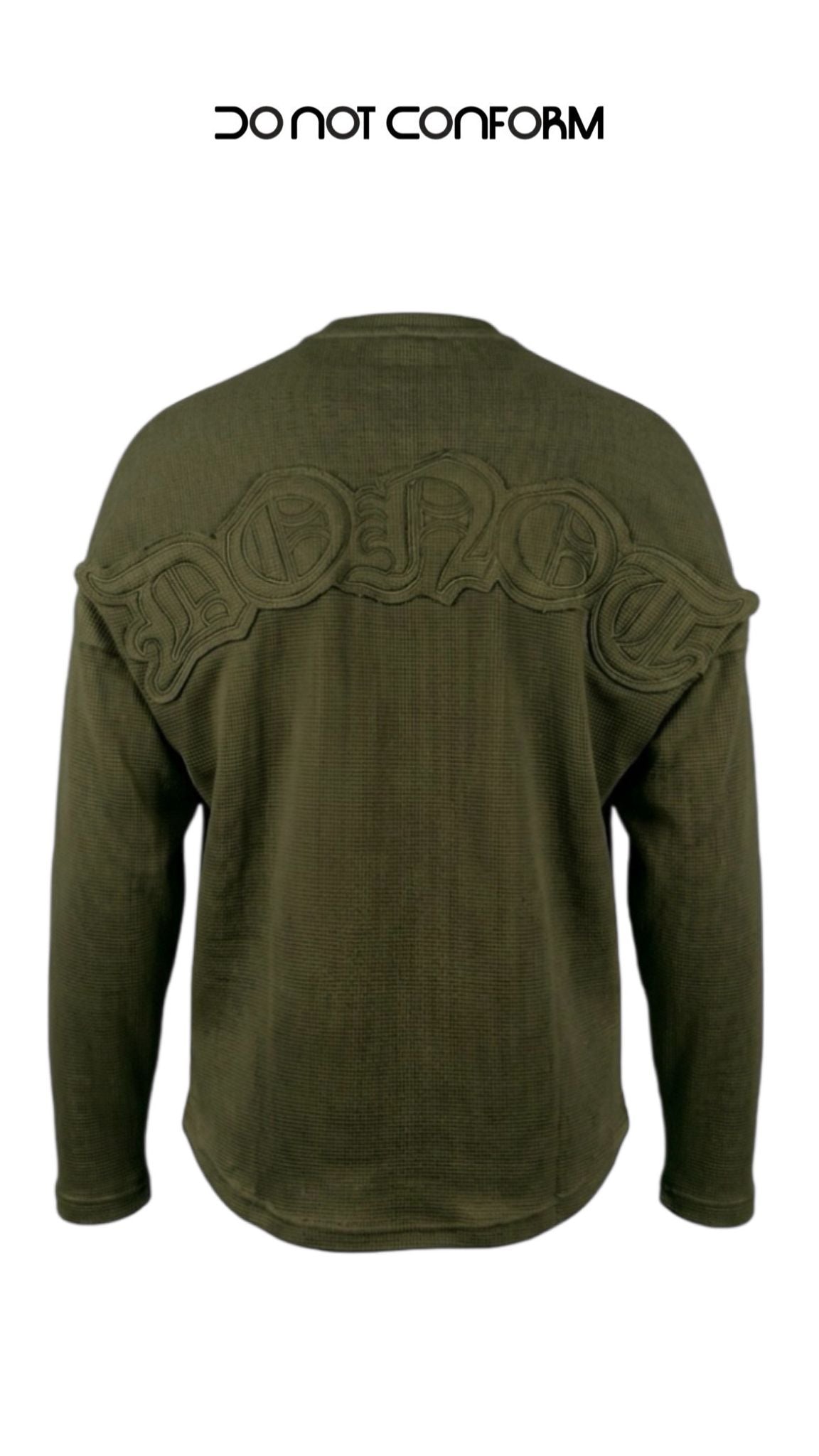 Longsleeve Waffle DONOT Military
