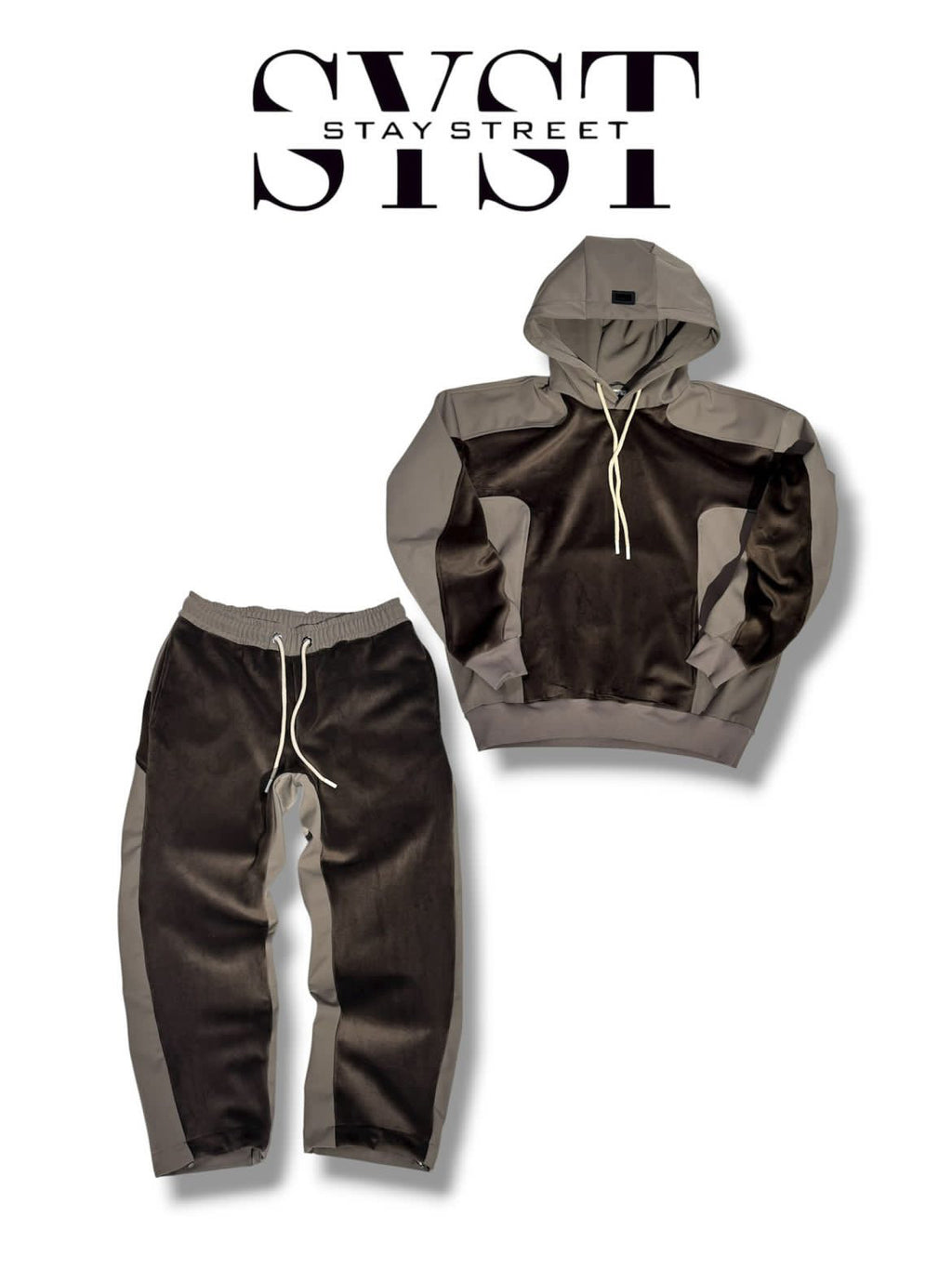 Tracksuite Ciniglia Brown SYST