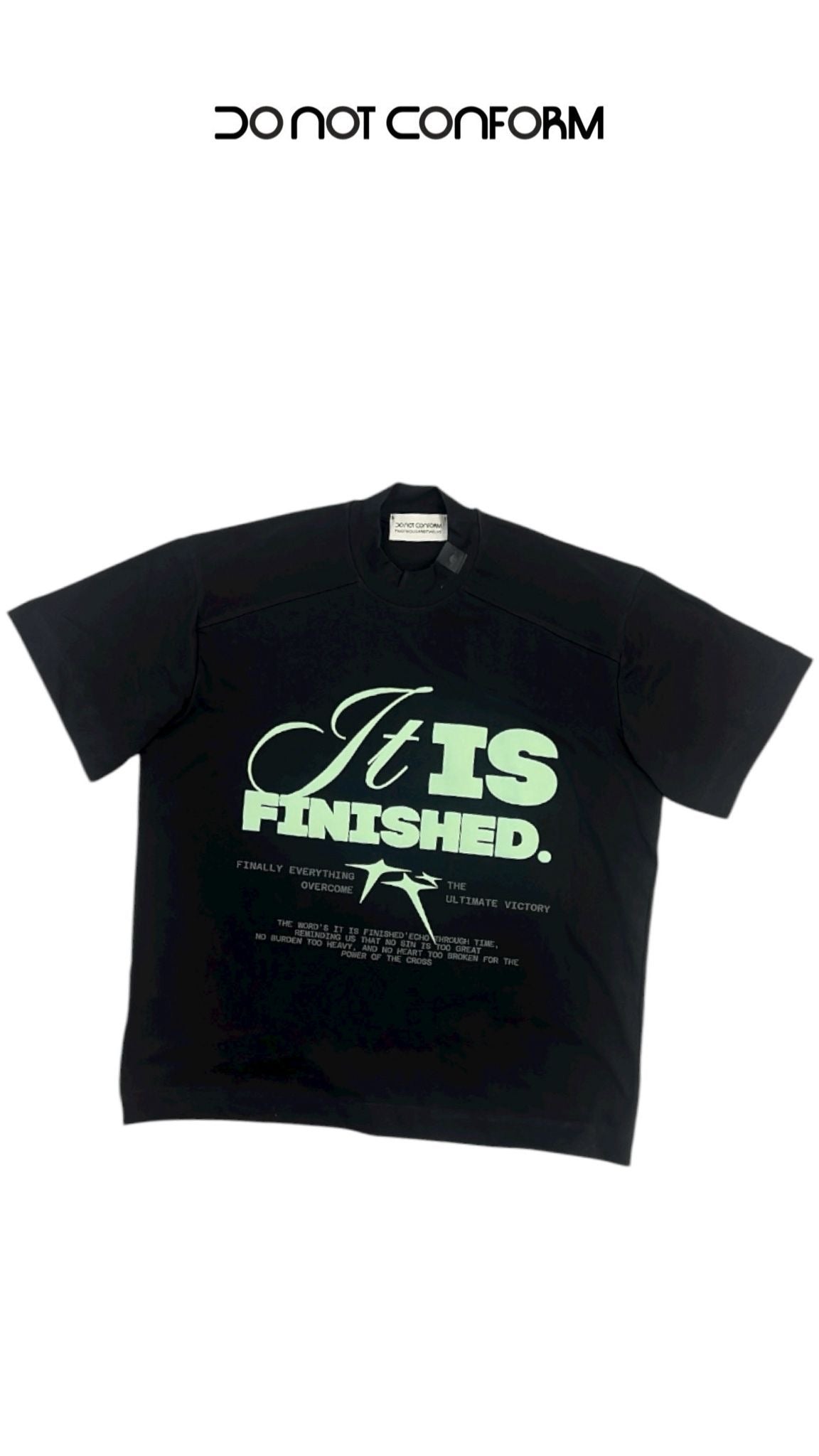 Tee Black “Finished”