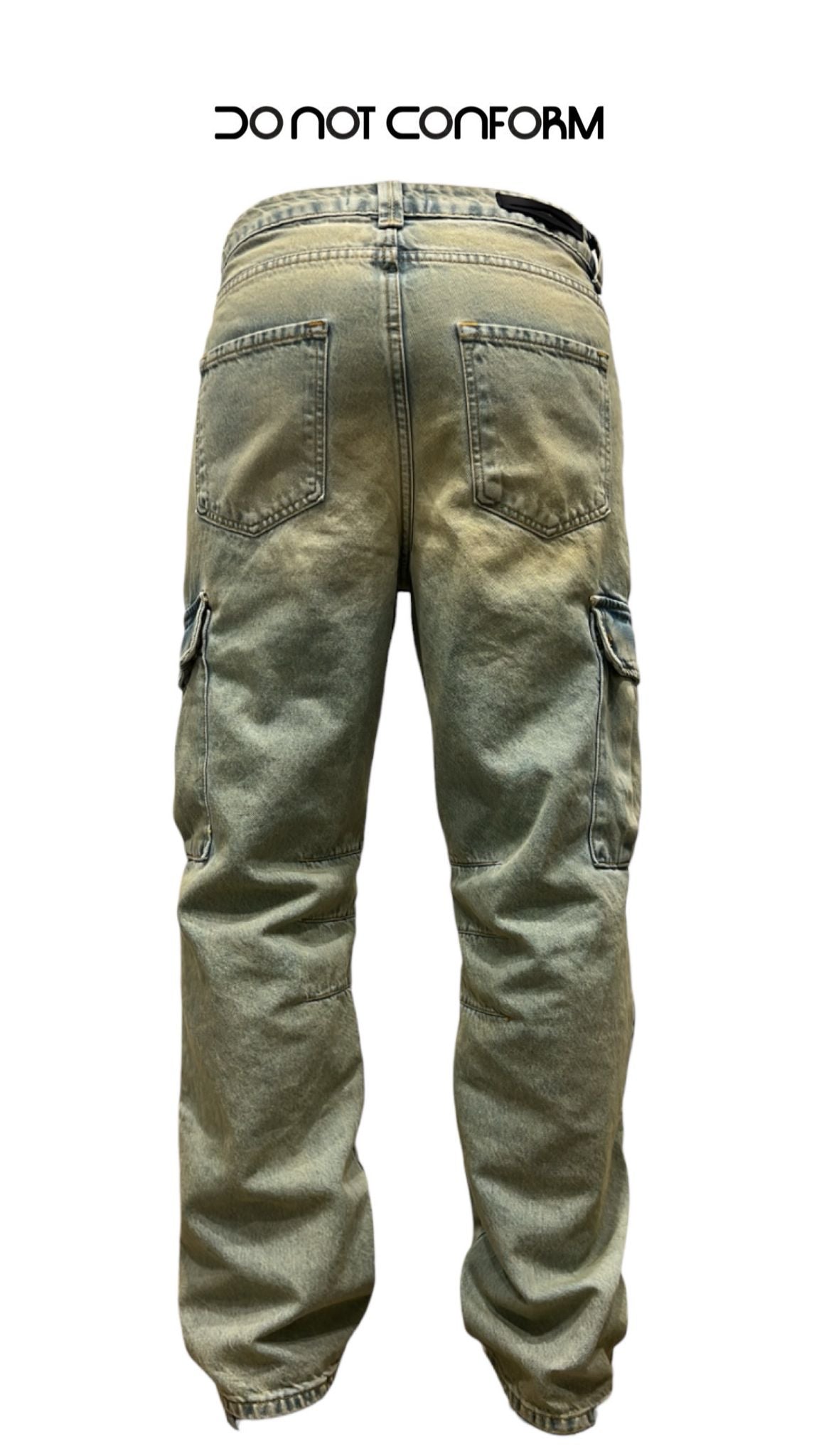 Jeans Baggy Cargo Sabbiato