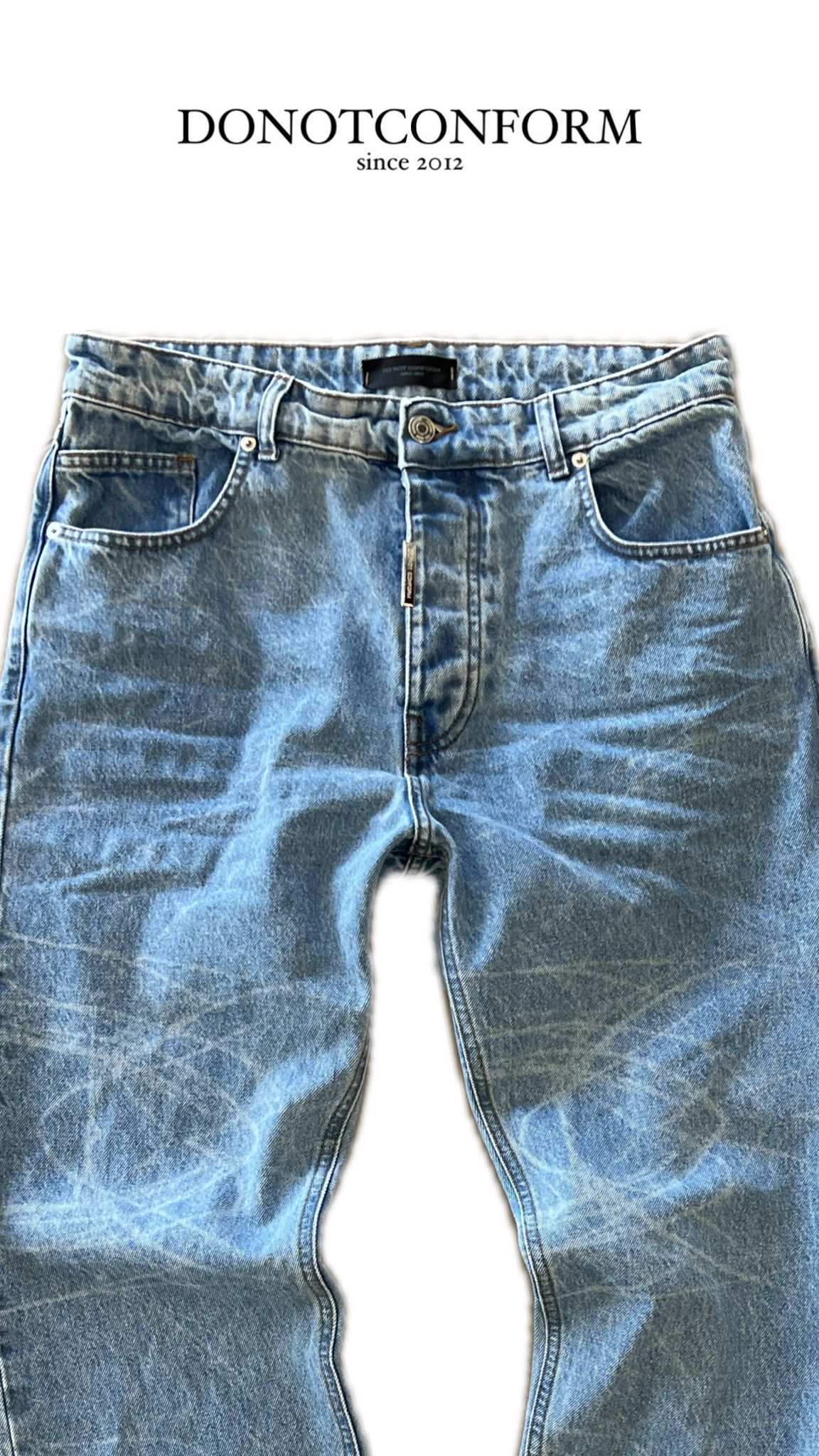 Jeans Baggy LASERPRINT DNC