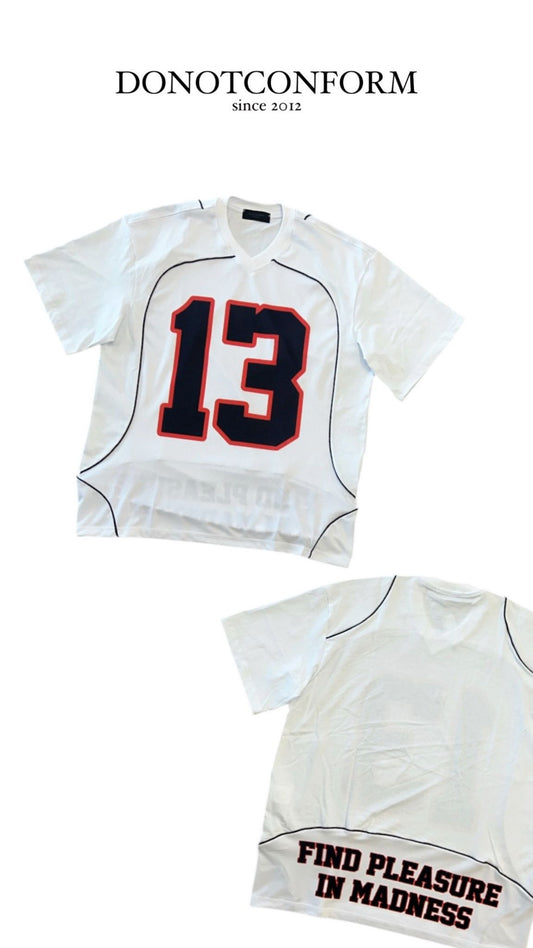 Tee 13 Madness White