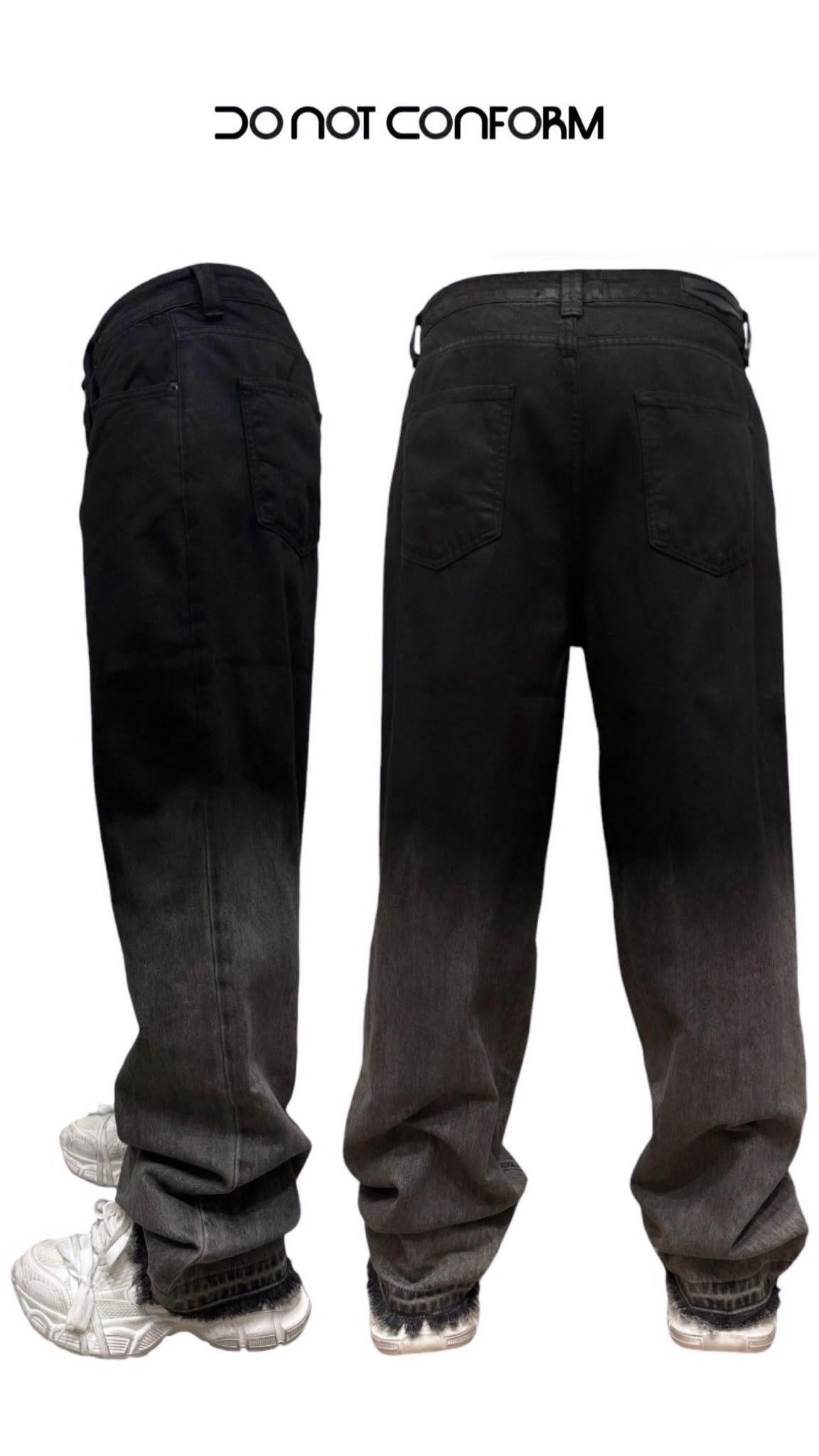 Jeans Baggy Grey Toned